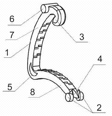 Ligating clip for surgical ligation