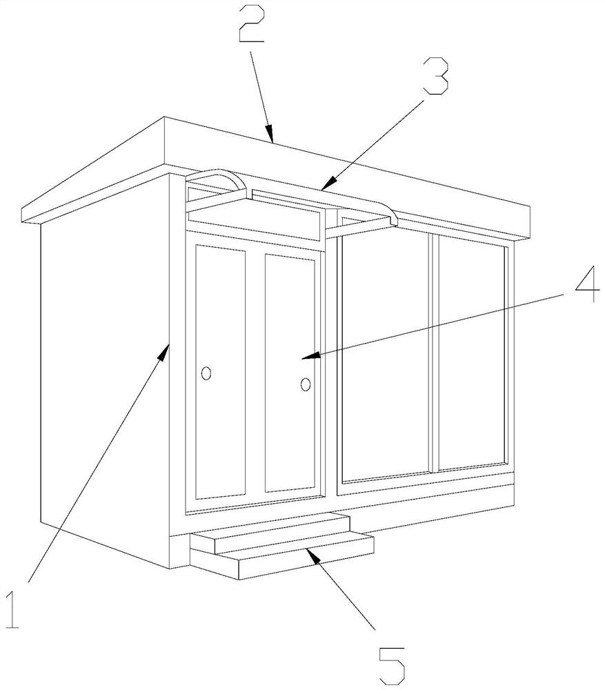 A store embedded unmanned intelligent room