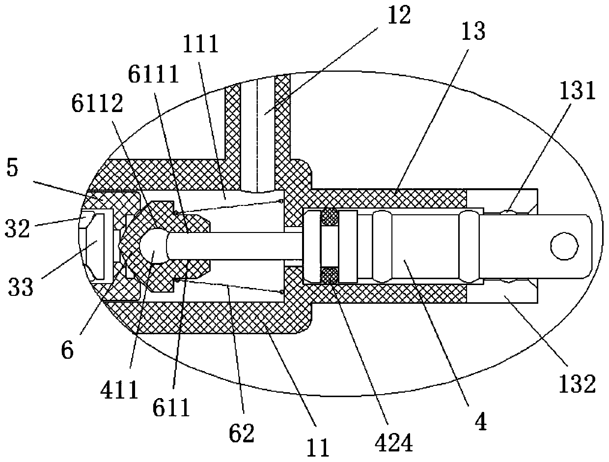 Appliance for conveying water by using plunger type electromagnetic pump