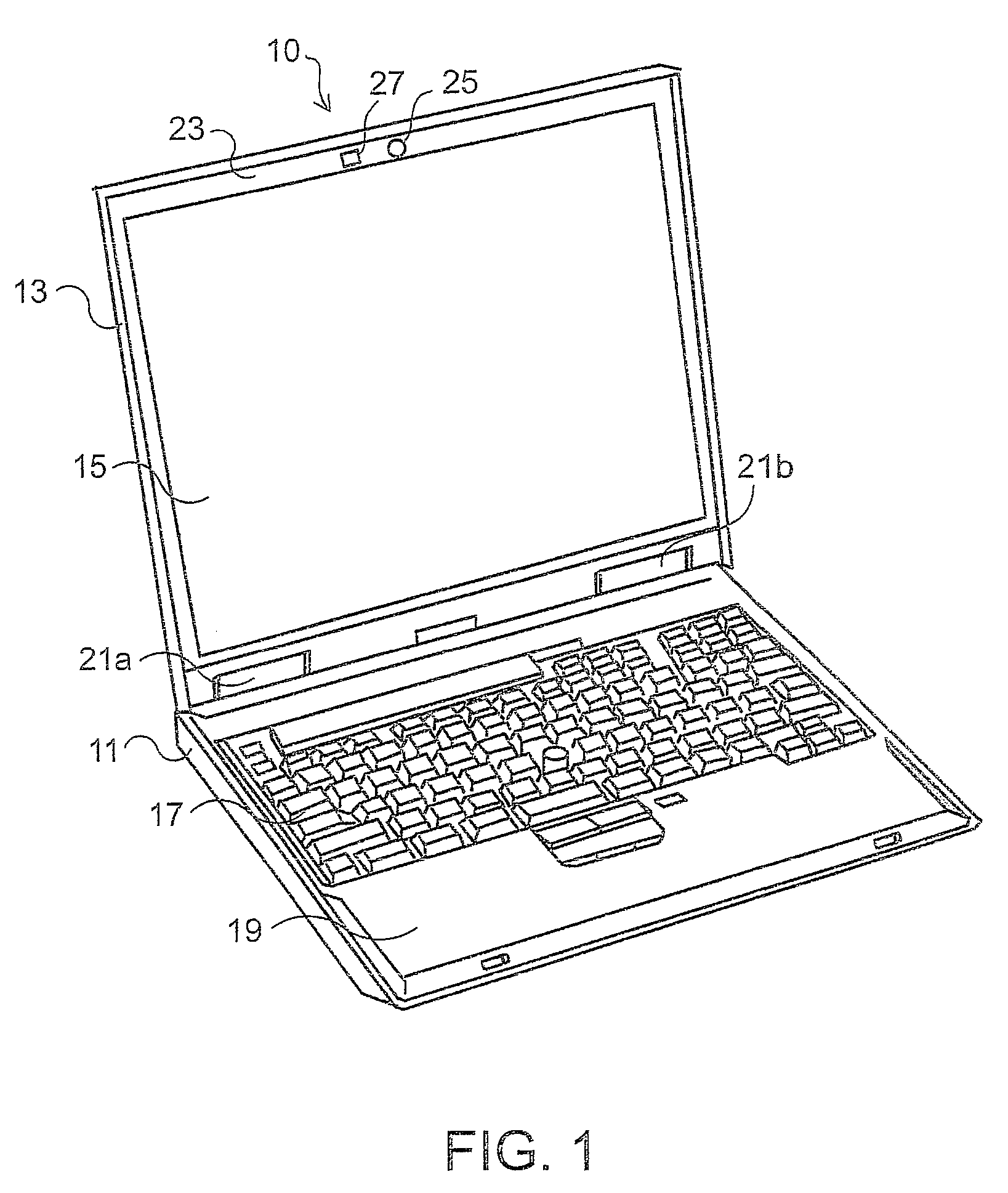 Antenna system for wireless terminal devices