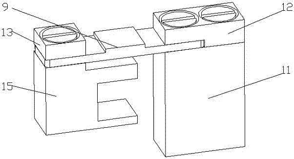 A combined four-dimensional force and torque sensor based on structural decoupling