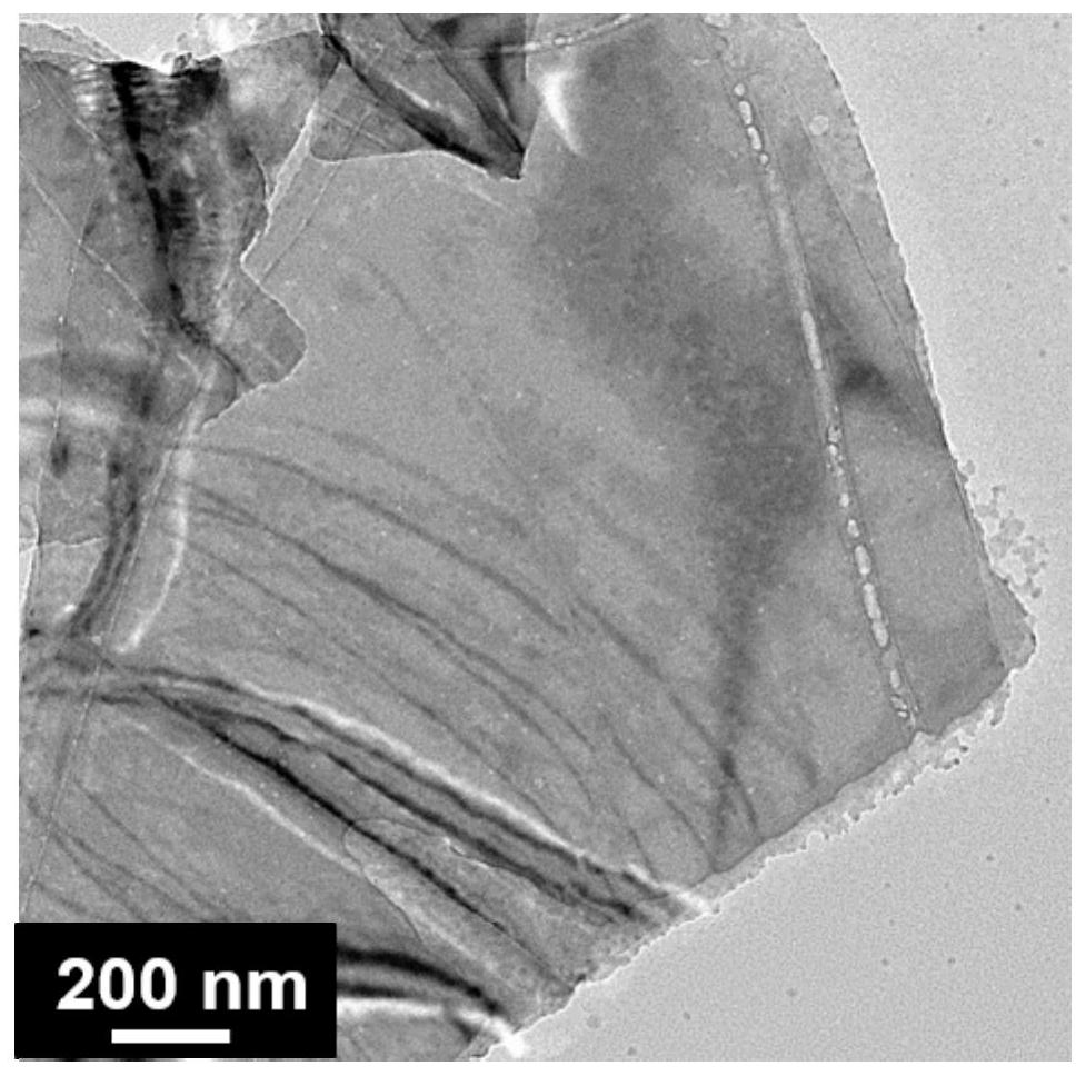 Black phosphorus/bismuth tungstate nanocomposite material and its preparation method and application in waste gas treatment