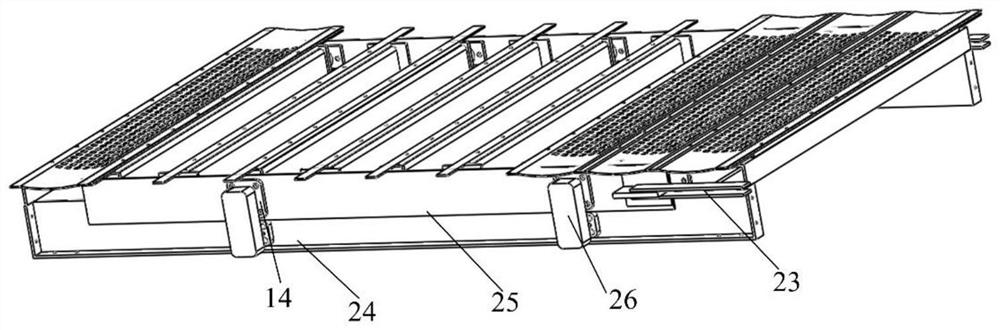 Modular reconfigurable transverse vibration large flip-flow screen