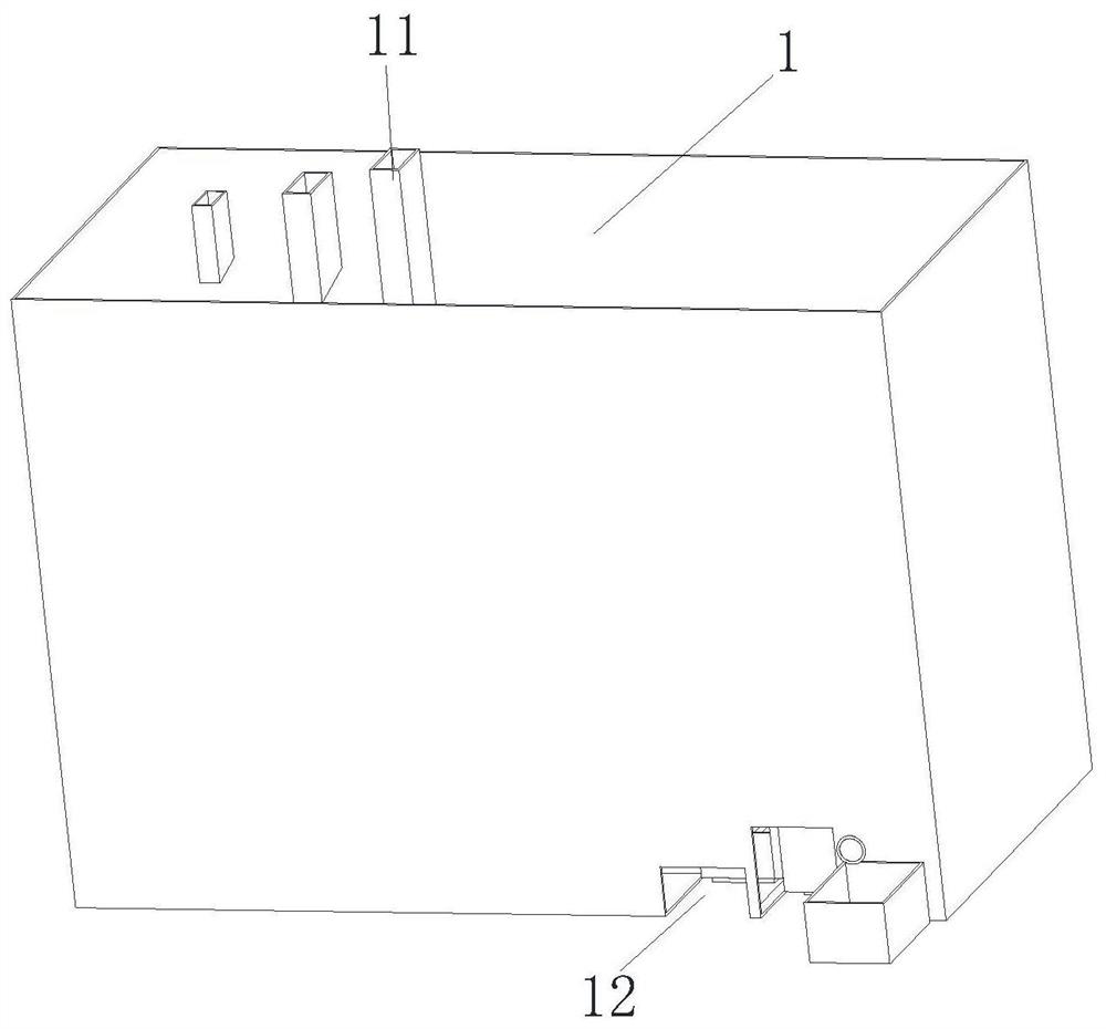 An industrial waste residue treatment device