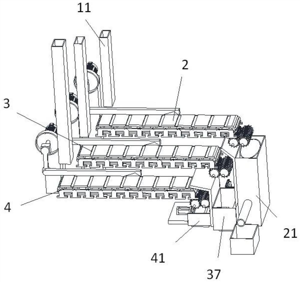 An industrial waste residue treatment device