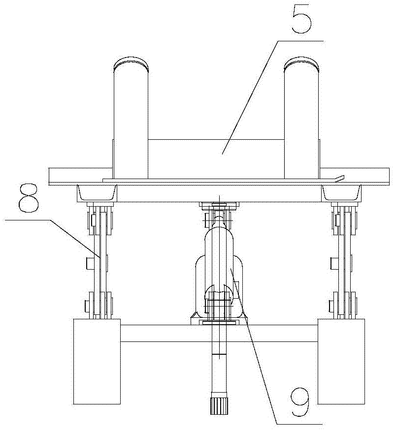 Assembly tool for accurately locating large-size storage tank