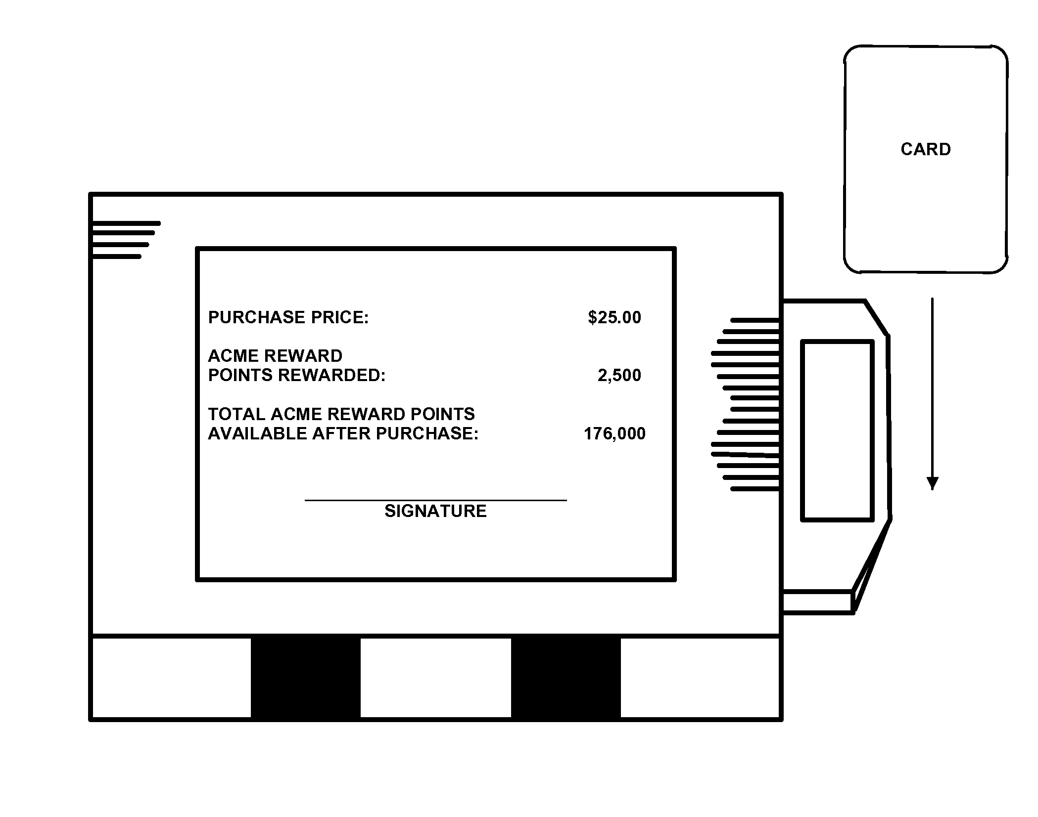 Method and system for issuing, aggregating and redeeming merchant rewards