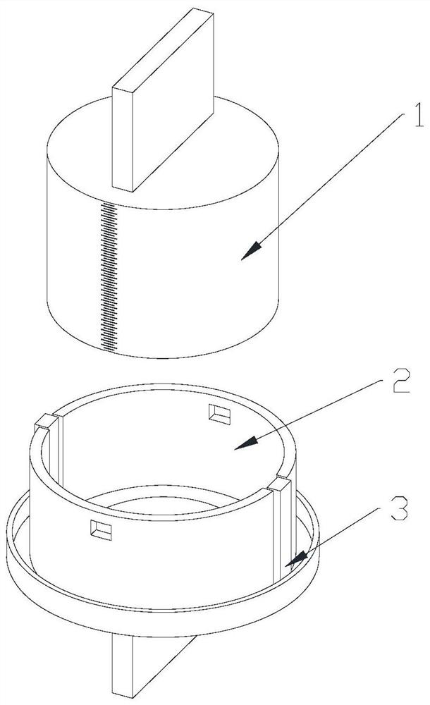 Fixture for compressing infiltrated lithium ion battery diaphragm and test method thereof