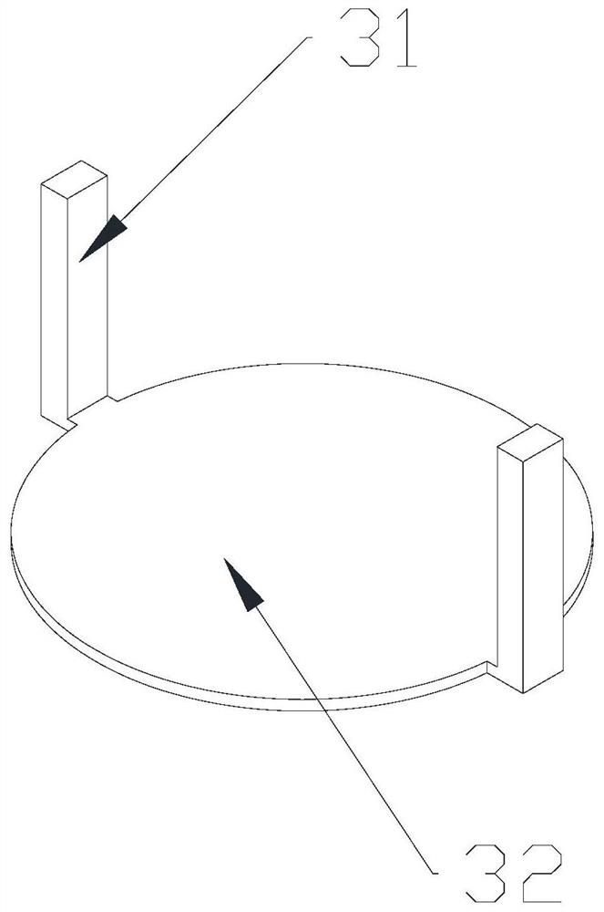 Fixture for compressing infiltrated lithium ion battery diaphragm and test method thereof