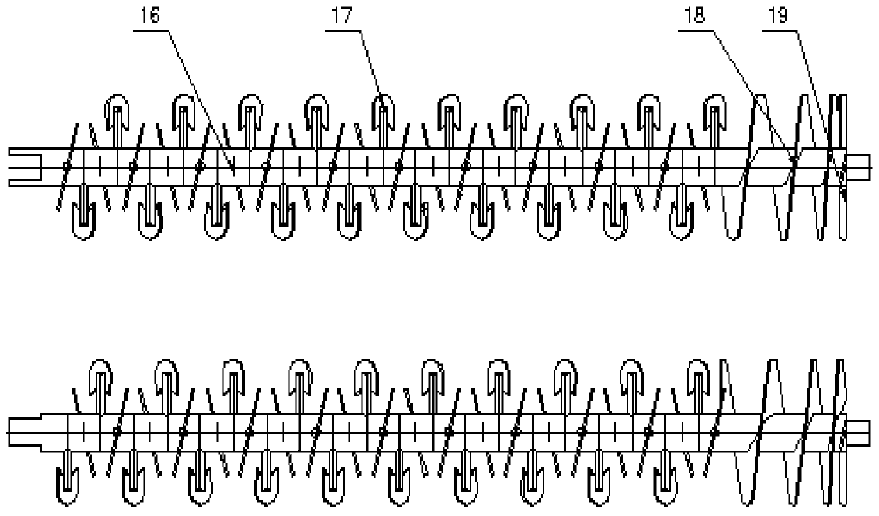 Integrated equipment for paste forming and molding of raw potato products