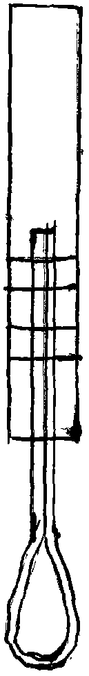 Special fixing wire grip for optical cable