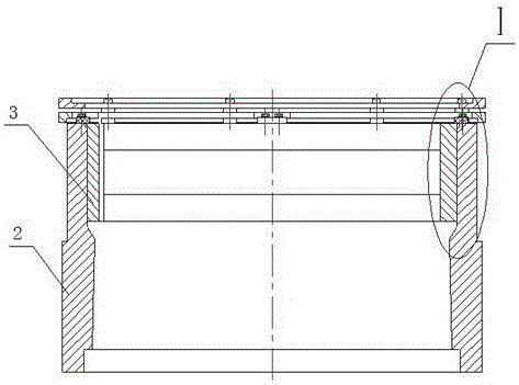 Umbrella-type hydro-generator shaft insulating structure