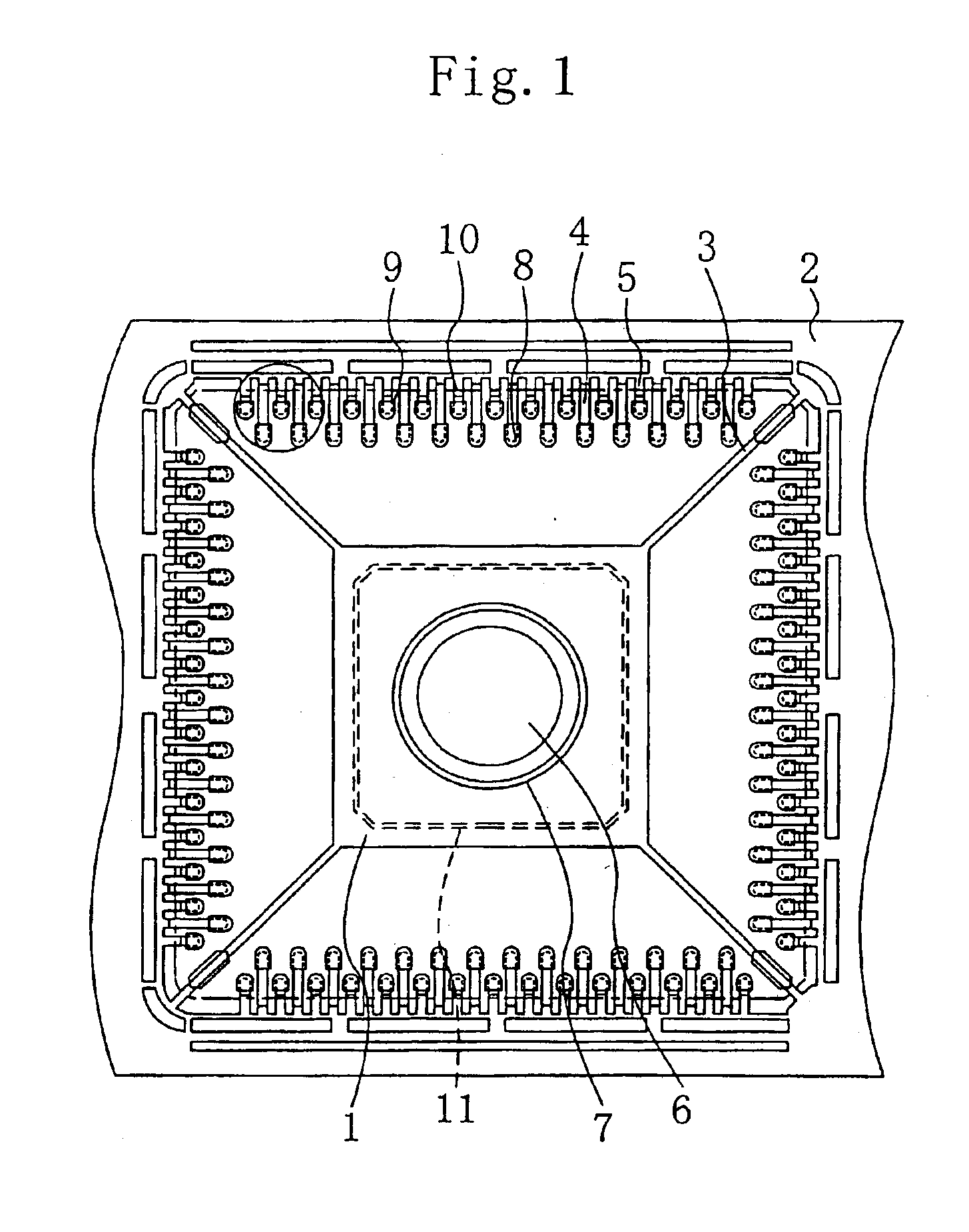 Resin-molded semiconductor device