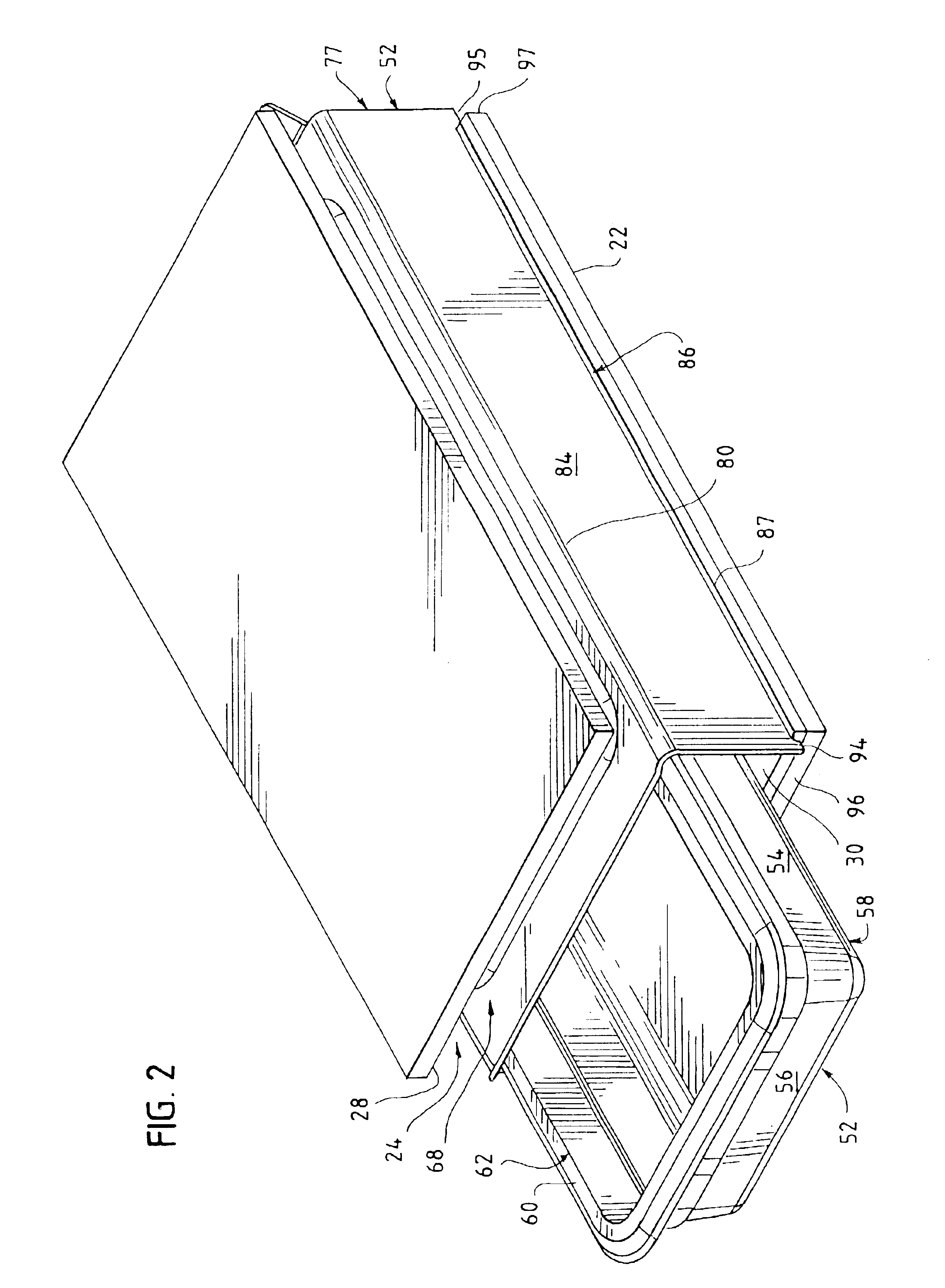 Method for maintaining cooked food in a ready-to-serve condition using a freestanding cover for food trays