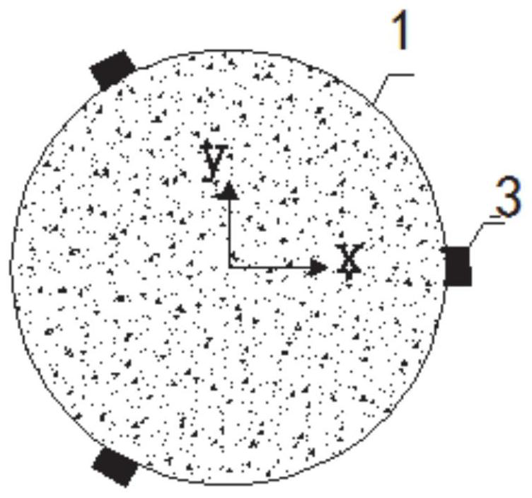 Rock long-term strength qualitative test method based on acoustic emission event occurrence rate