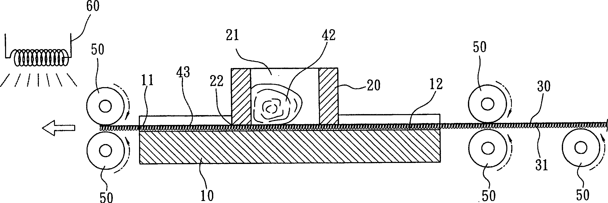 Method for soaking water-proof zipper in waterproof material