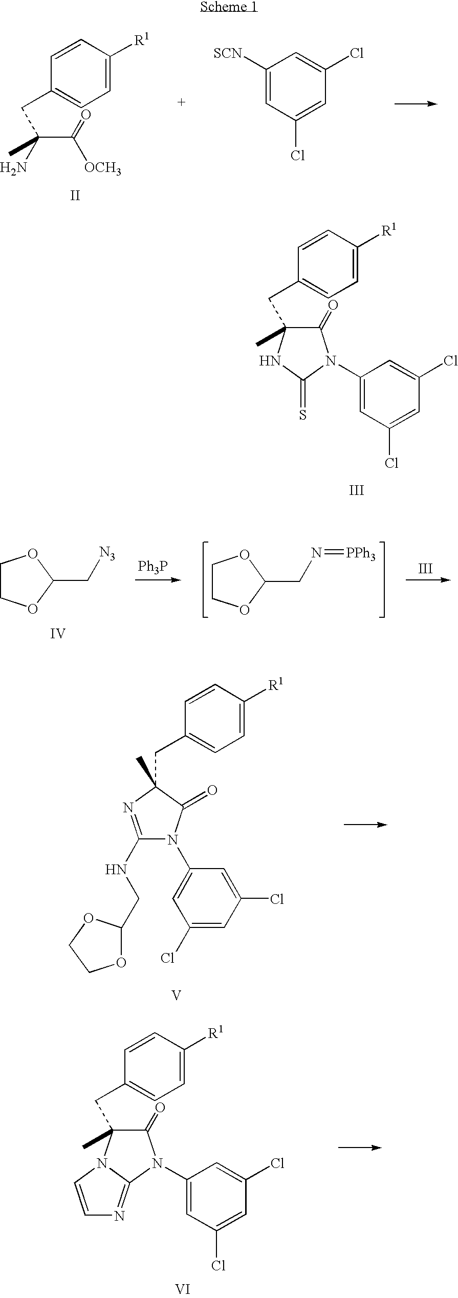 Synthesis of 6,7-Dihydro-5H-imidazo[1,2-a]imidazole-3-sulfonic acid amides
