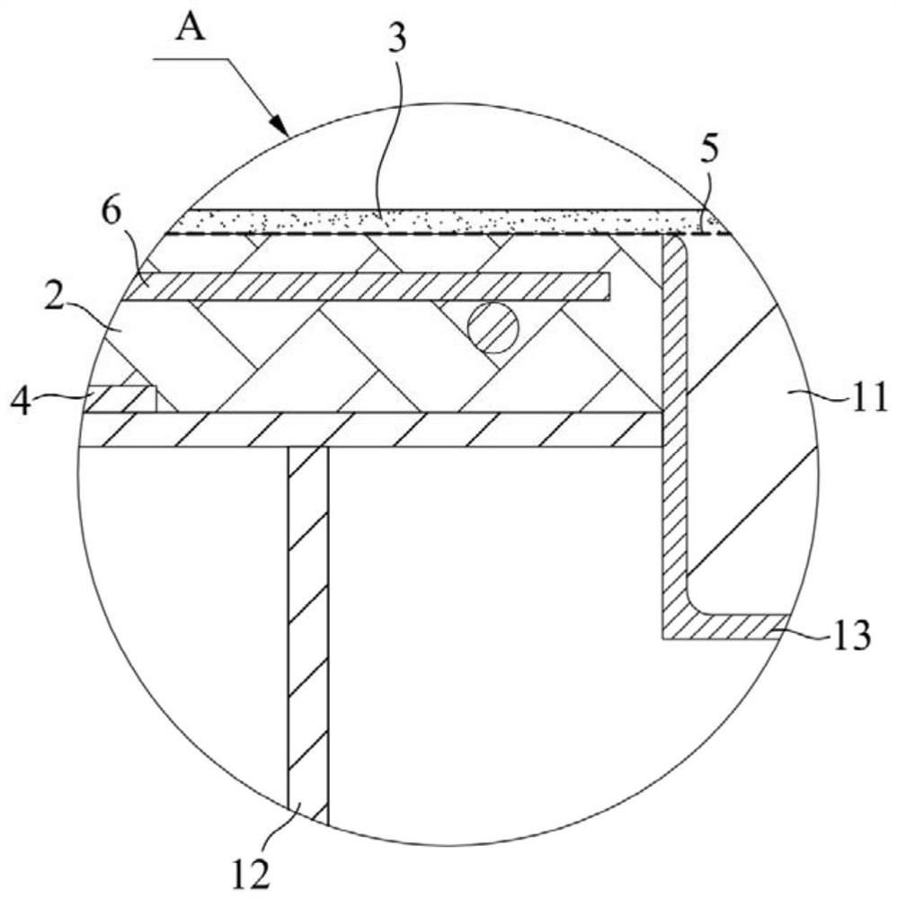 Prefabricated concrete steel structure composite building structure and manufacturing method thereof