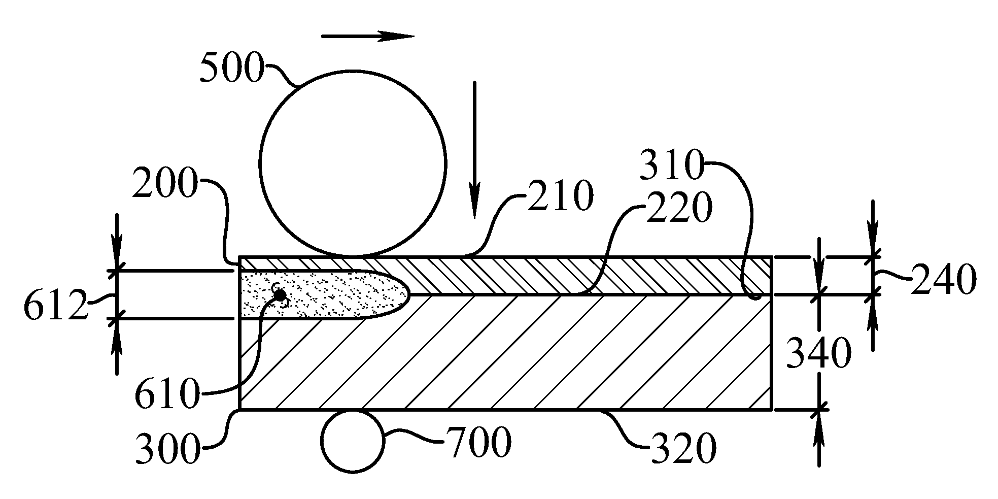 Method of creating a clad structure utilizing a moving resistance energy source