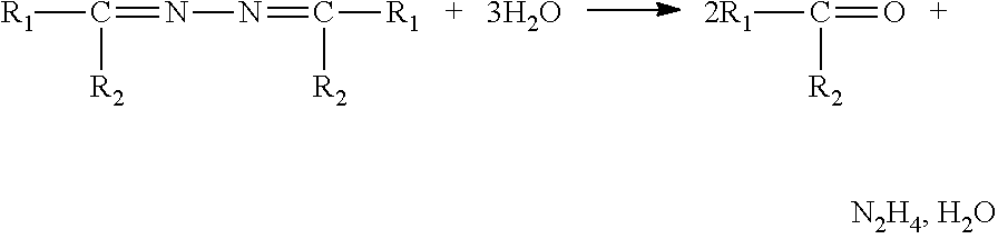 Improved process for preparing hydrazine hydrate with pyrazoline recycling