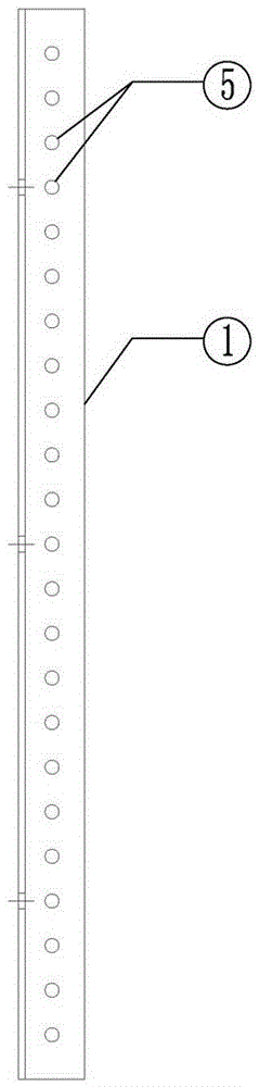 An assembled movable cable support for laying medium and high voltage cables in long-distance channels