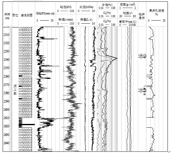 Method for reservoir assessment by calculating logging porosity while drilling by utilizing data during micro drilling