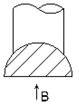 Method for positioning through hole of pipe truss
