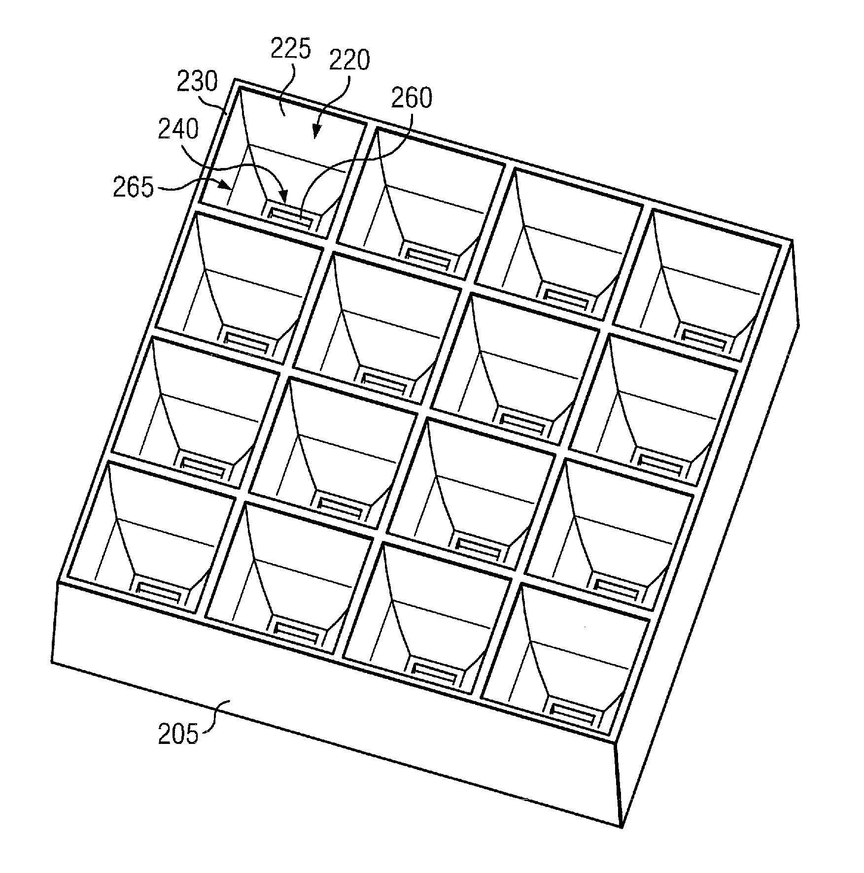 System and method for a phosphor coated lens
