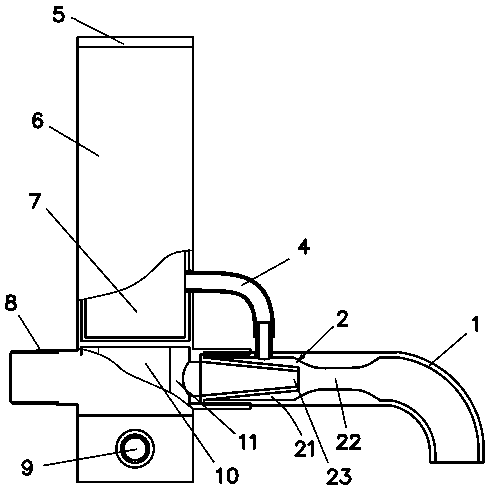 Sterilization faucet