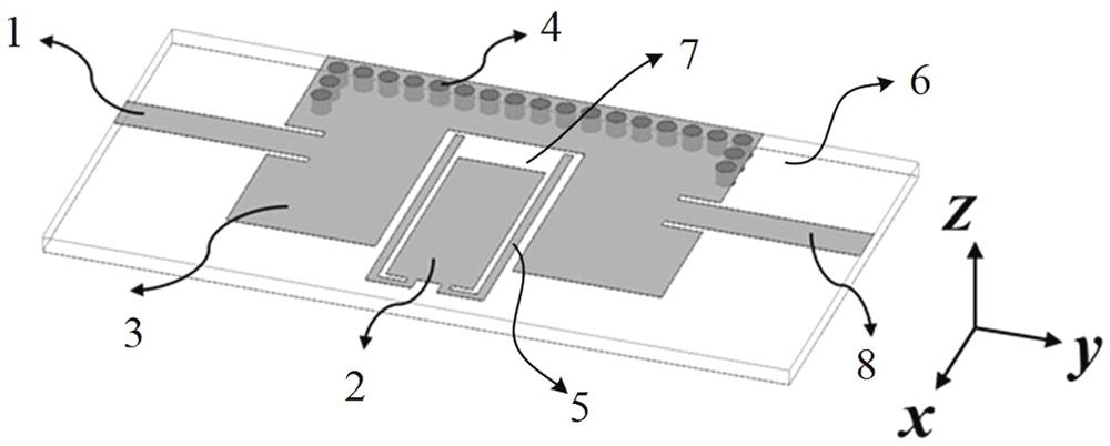 Miniaturized half-mode substrate integrated waveguide filter with wide stop band