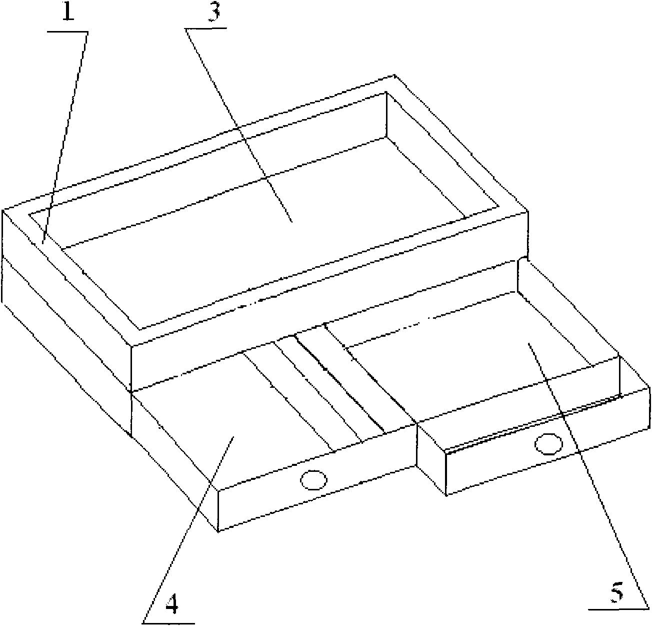 Combined inner lining of notebook computer and stationery