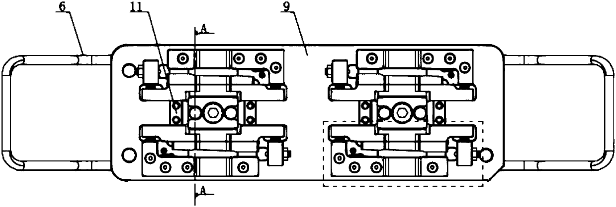 Fixing mechanism capable of achieving sideward positioning and clamping