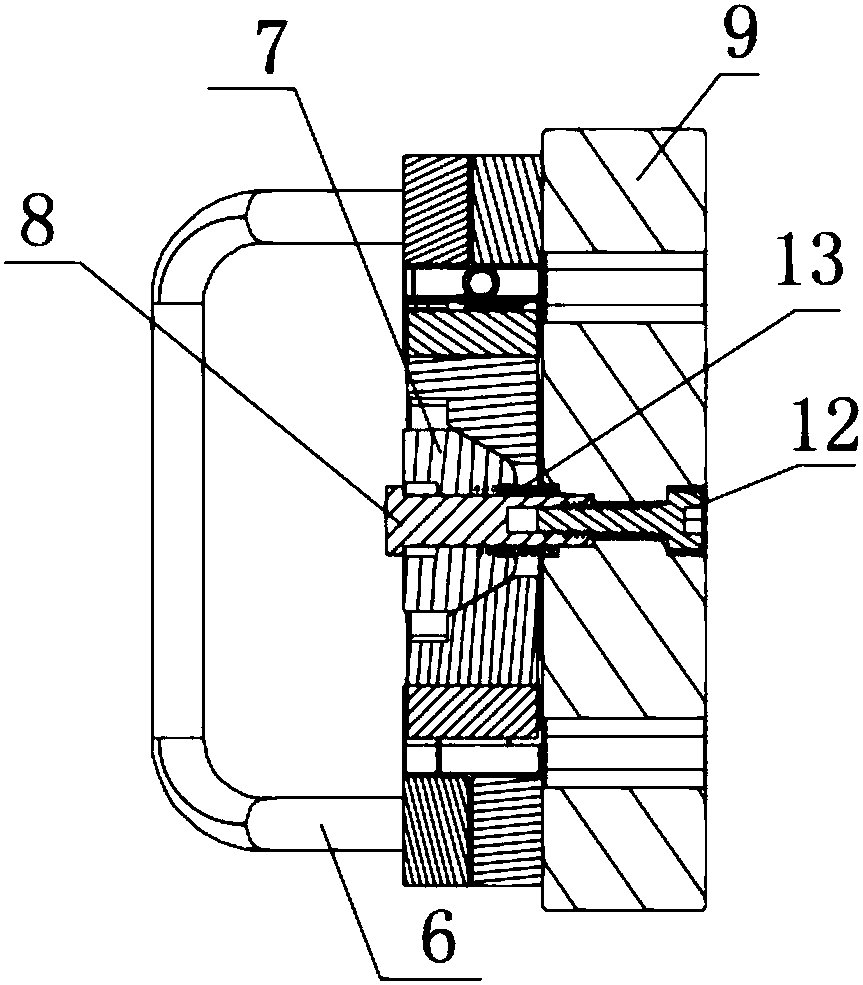 Fixing mechanism capable of achieving sideward positioning and clamping