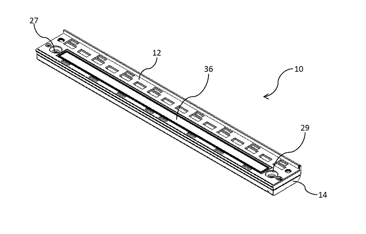 Inkjet printhead having printhead chips attached to truss structure