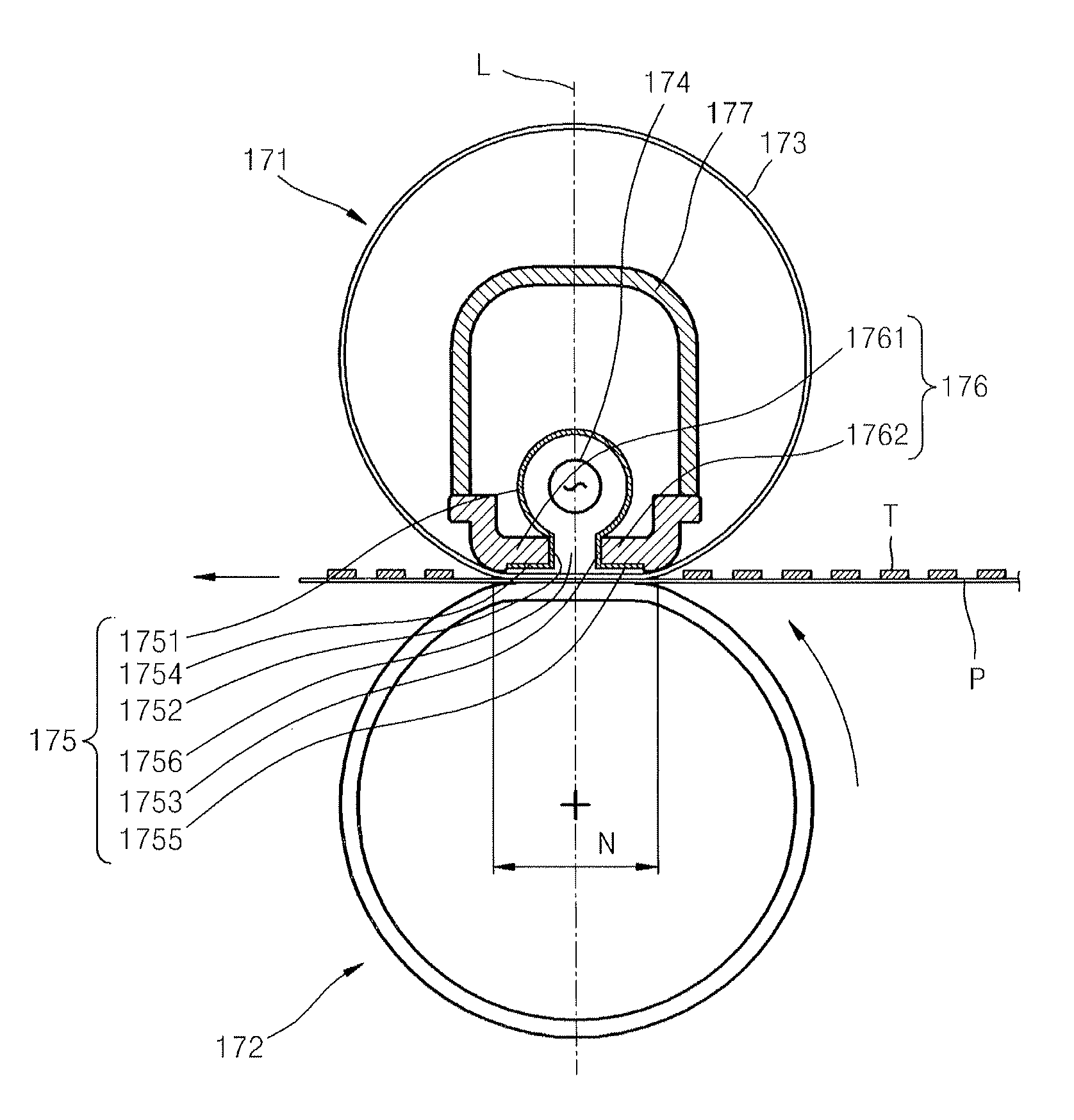 Fusing apparatus and electrophotographic image-forming apparatus having the same