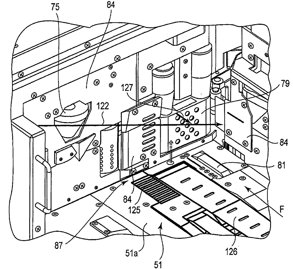 Paper sheet take-out device and paper sheet processing device having the same