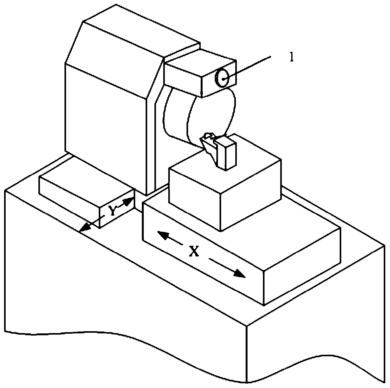 Detecting module and detecting method for abrasion of cutting edge of diamond tool