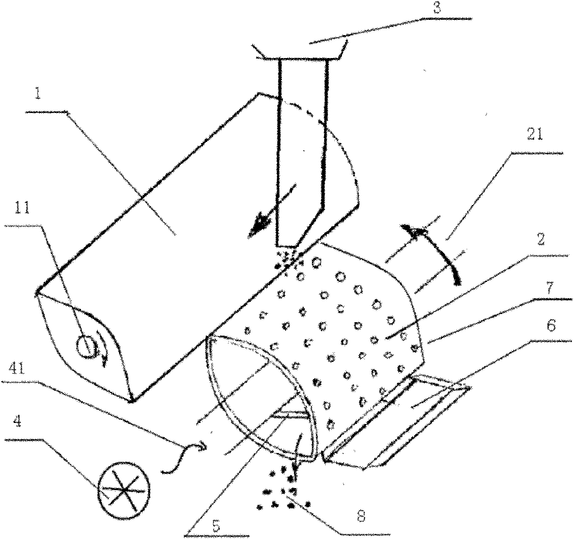 Thermo-setting plastic pelleting method and device