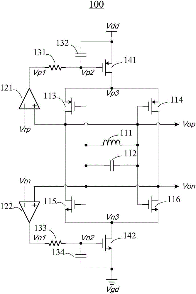 Limiting oscillation circuit