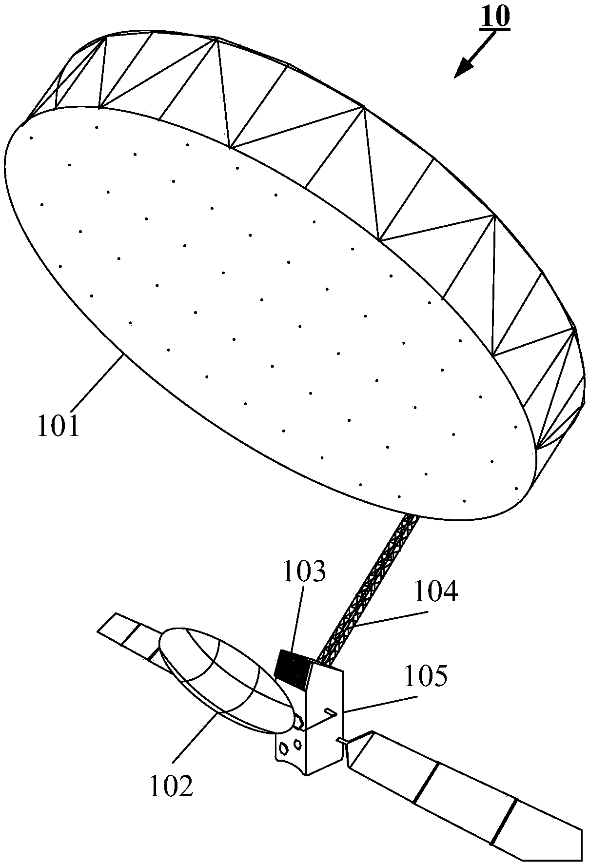 Confocal dual paraboloid antenna