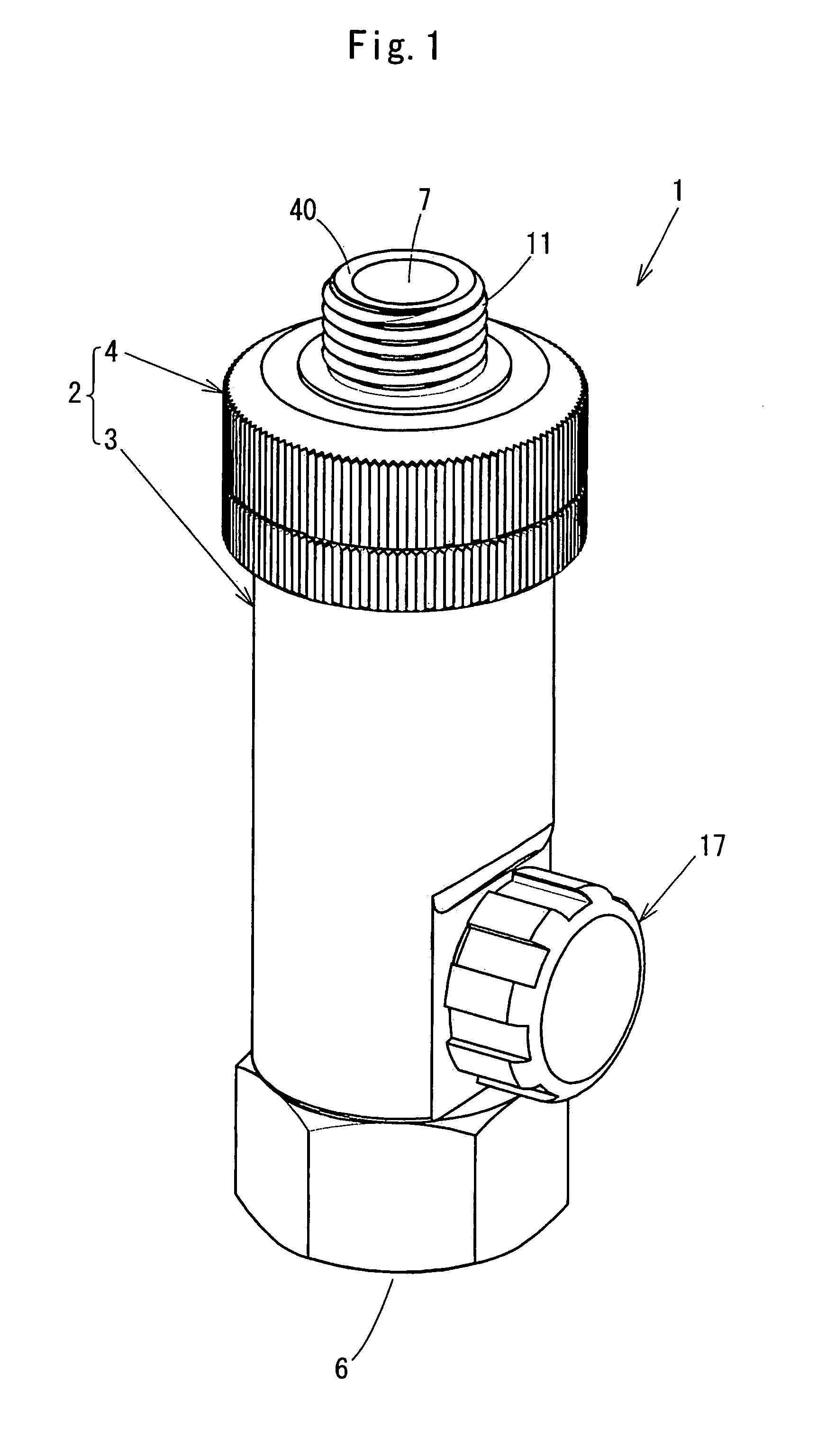 In-line strainer