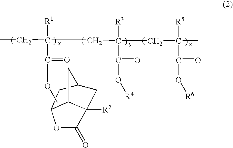 (Meth) acrylate derivative, polymer and photoresist composition having lactone structure, and method for forming pattern by using it