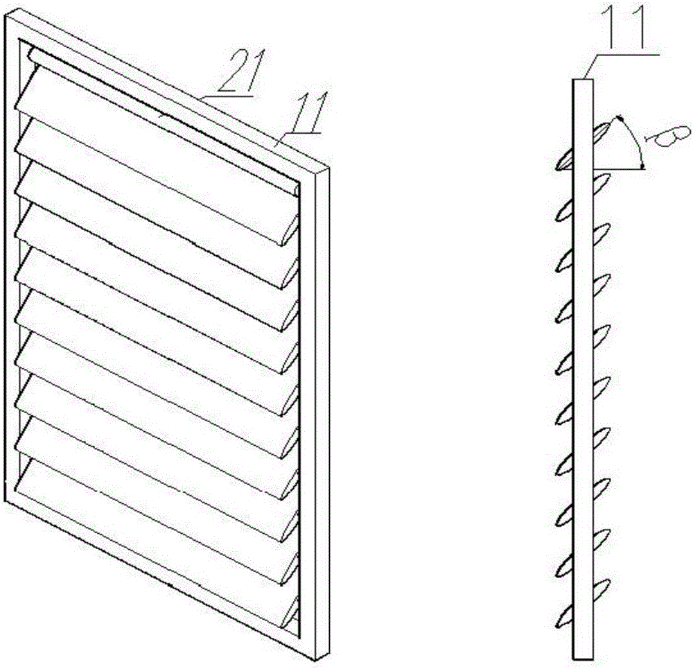 A wind heat pressure induced multi-channel ventilation and heat insulation system