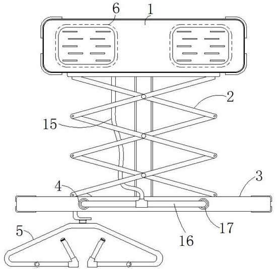 Quick-drying type intelligent clothes airing system