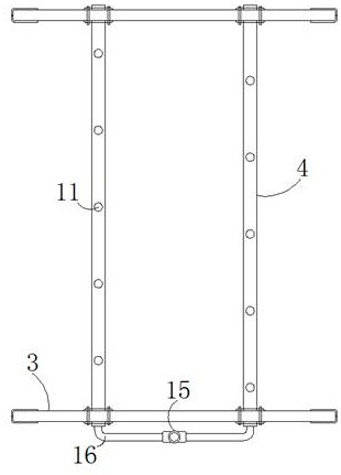 Quick-drying type intelligent clothes airing system