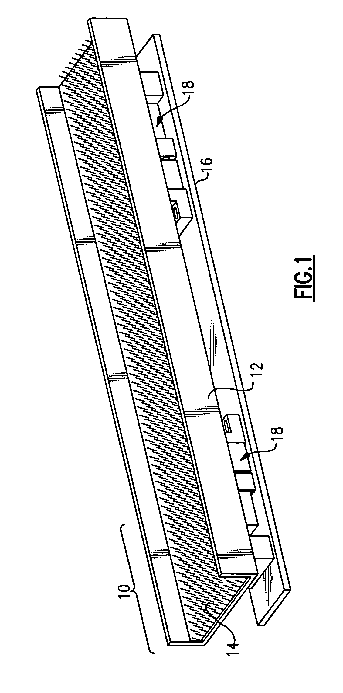 Vibratory conveyor with non-biased oscillation