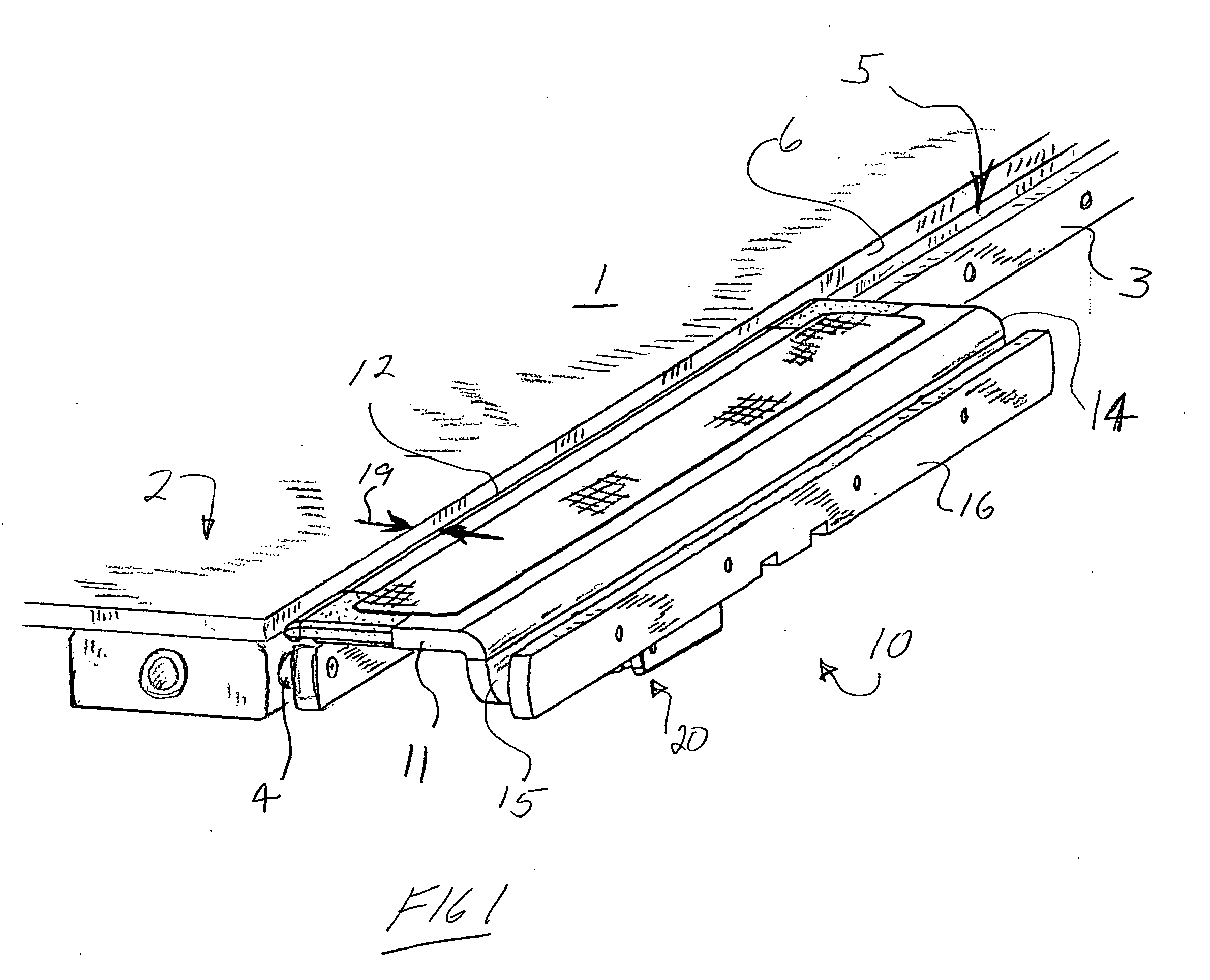 Surgical table width extension and angularly orientable attachment