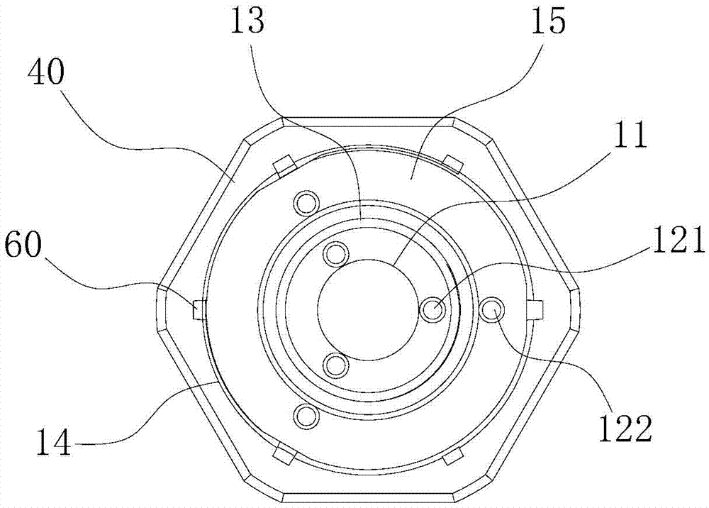 Pressure relief device and air conditioner provided with pressure relief device