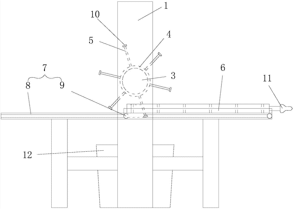 Cocoon harvesting machine for checker cocooning frame