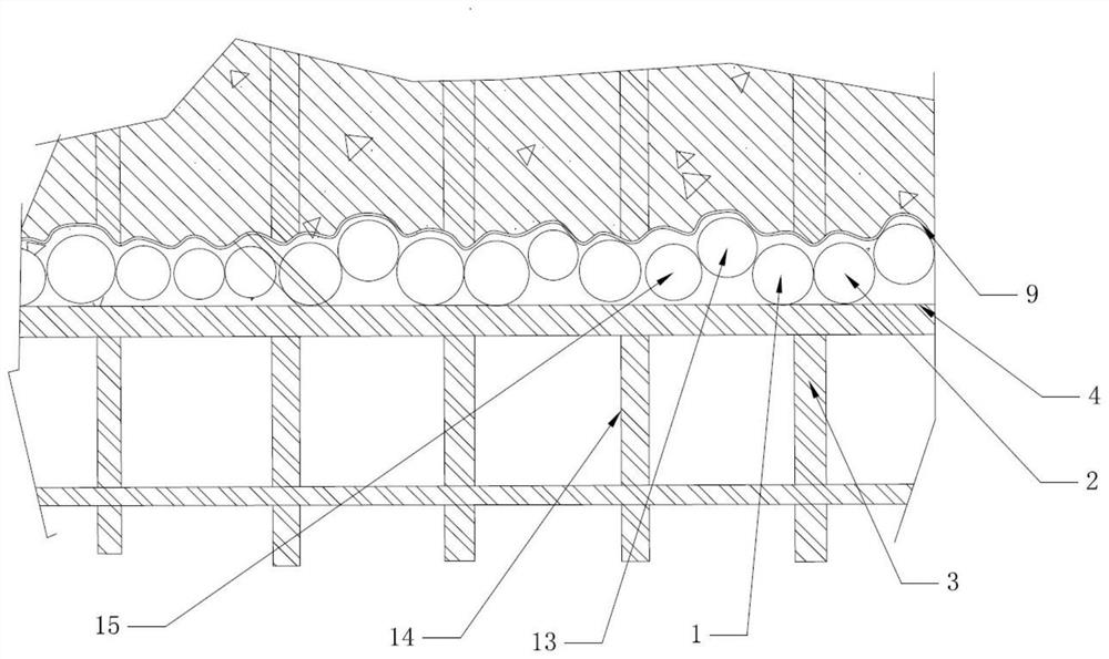 A method for constructing vertical construction joints of post-pouring belt